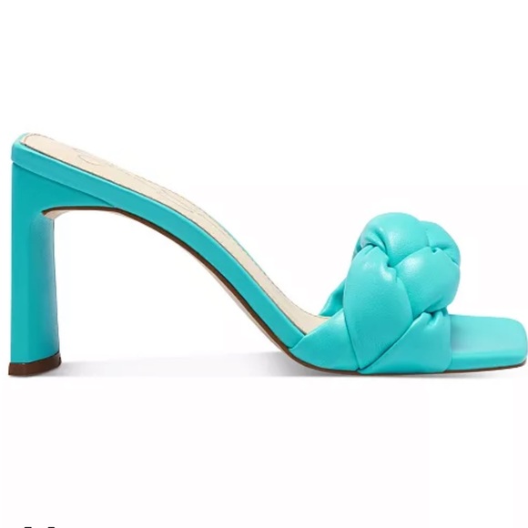 New Jessica Simpson Sassia High Heel Slide in Aqua - Picture 2 of 16